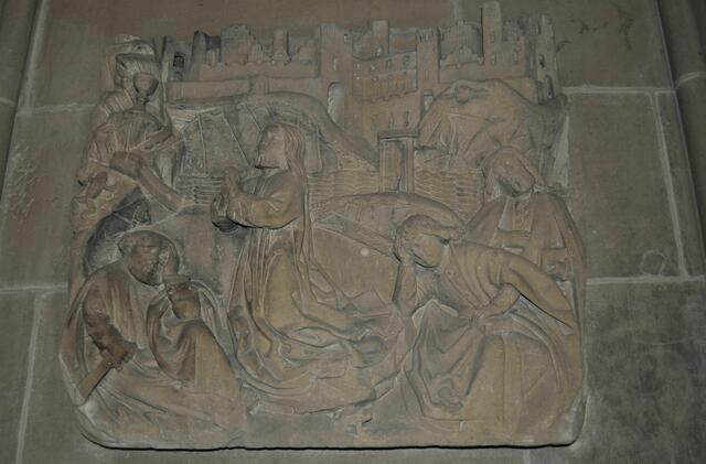 Ölbergrelief im Nordchor | Foto: Daniela Somers