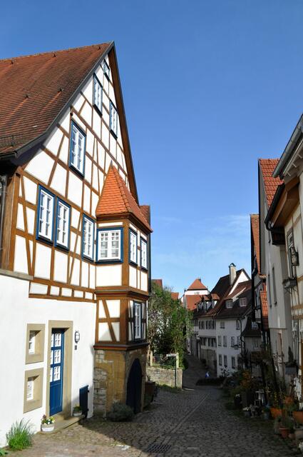 Blick zurück ins Gässle. Und jetzt gehts wieder nach Hause. | Foto: Daniela Somers
