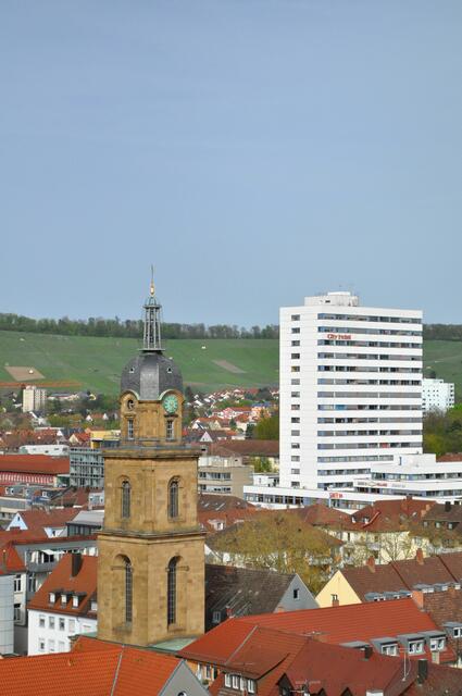 Heilbronn von oben betrachtet. | Foto: Daniela Somers