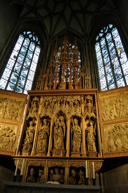 Der unglaublich filigran gearbeitete Altar von Hans Seyfer | Foto: Daniela Somers