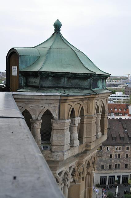 Wohl auch ein Turmaufgang.  | Foto: Daniela Somers