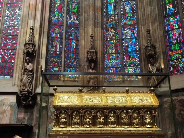 Der Karlsschrein, in dem sich die Gebeine Karls des Großen befinden | Foto: sigischlottke