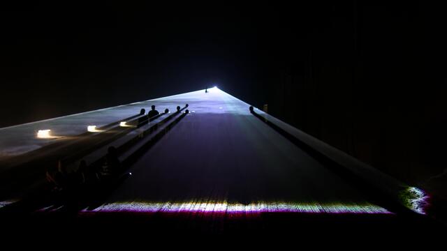 Lasershow im Salzbergwerk | Foto: WKY