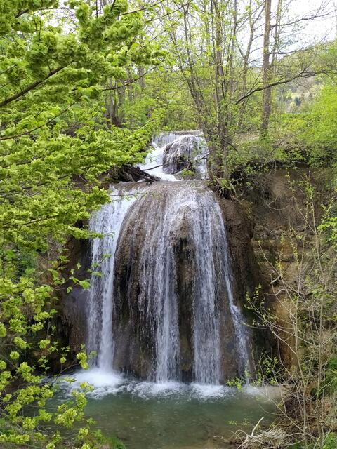 Der Gönninger Wasserfall - auch Wiesaz- Wasserfall genannt.  | Foto: sigischlottke