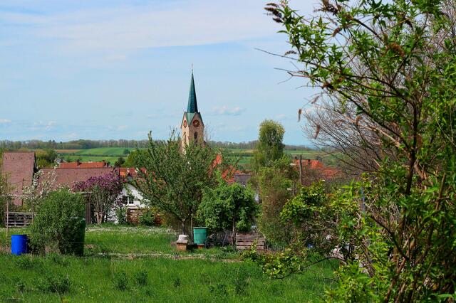 Auf dem Rückweg Blick auf Gönningen.  | Foto: Michael Harmsen
