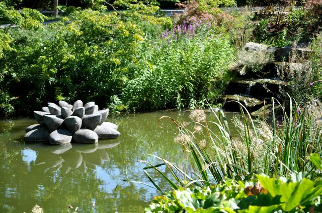 Ein sehr alter Park der anlässlich der Landesgartenschau 2016 wieder erneuert wurde. | Foto: Daniela Somers