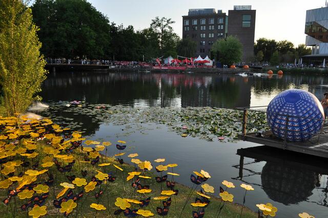 Neckar Heilbronn beim Lichterfest | Foto: Daniela Somers