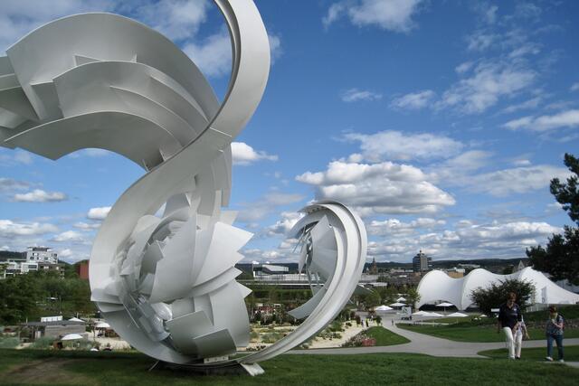 ALICE AYCOCK, HOOP-LA, 2014 | Foto: ED