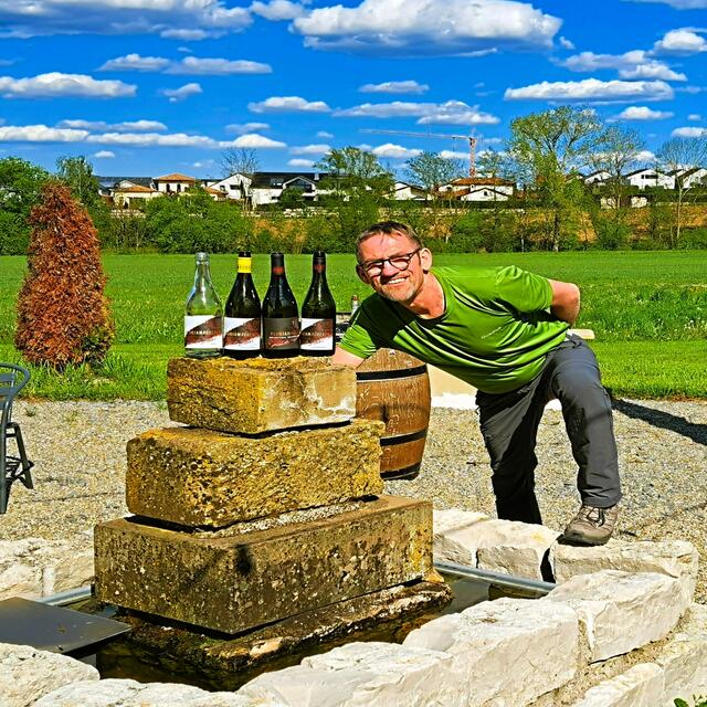 Organisator und den Wein ins Bild gesetzt. | Foto: Isolde Reitz