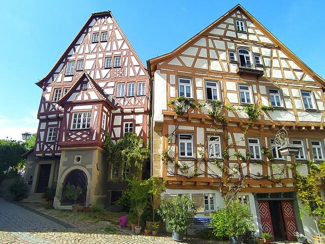 Prachtvolle Häuser gibt es in Bad Wimpfen.  | Foto: sigischlottke
