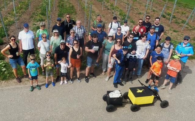 Die Wandergruppe der TTC Familie im Bild (Stimmung war super) | Foto: E. Rosendorf