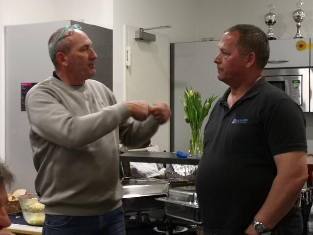 GHV-Vorsitzender Richard Munz im Gespräch mit GF Heinz Müller | Foto: privat