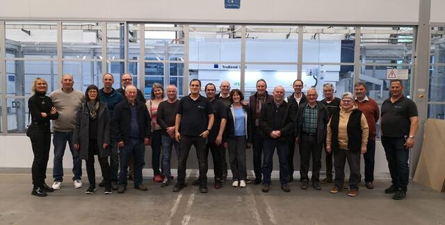 Die Besuchergruppe des GHV Kupferzell | Foto: privat