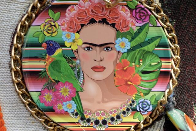 Brosche "Frieda Kahlo" | Foto: ED