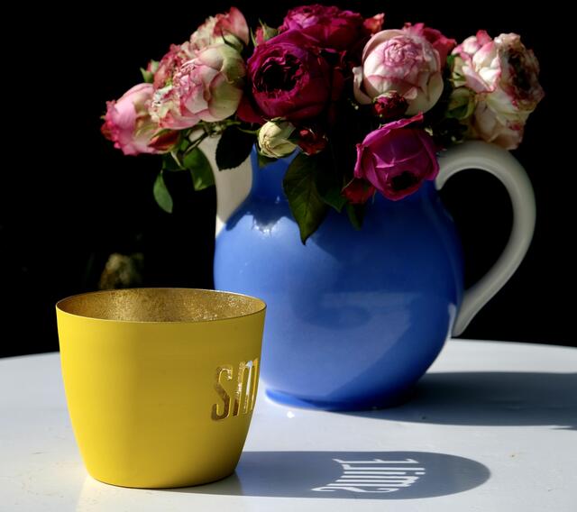 Auf meinem Gartentisch | Foto: ED