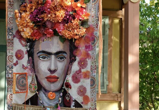 "Frieda Kahlo" Teppich im BOG | Foto: ED