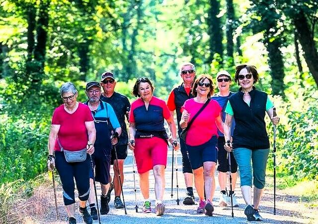 Einmal fast die komplette Walking - Gruppe Talheim! | Foto: Isolde Reitz