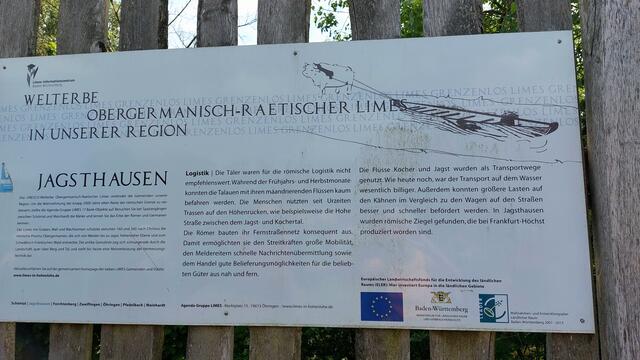 Erste Limes-Information | Foto: Elfriede Baier 