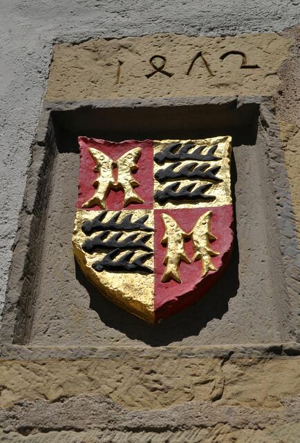 Wappenstein am Waschhaus | Foto: Daniela Somers