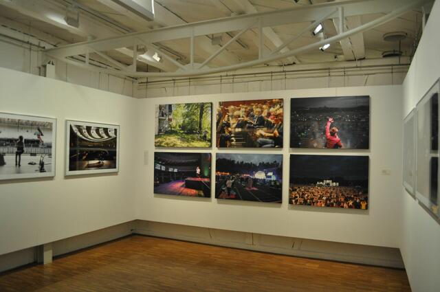 Kleiner Blick in die Studioausstellung: Reiner Pfisterer – From Voices to Images | Foto: Daniela Somers