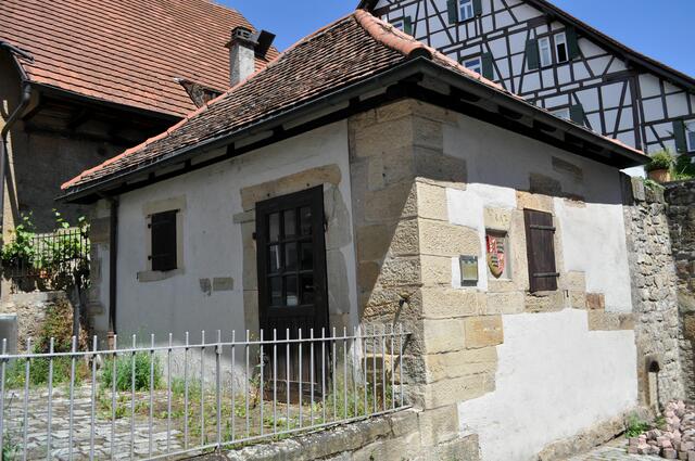 Waschhaus am Schiringer Tor. Erklärung zum Waschhaus ist auf dem nächsten Bild zu lesen. | Foto: Daniela Somers
