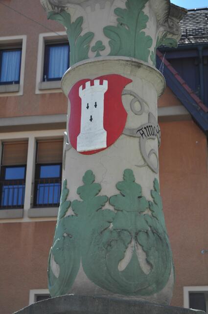 Turmwappen der Stadt. | Foto: Daniela Somers