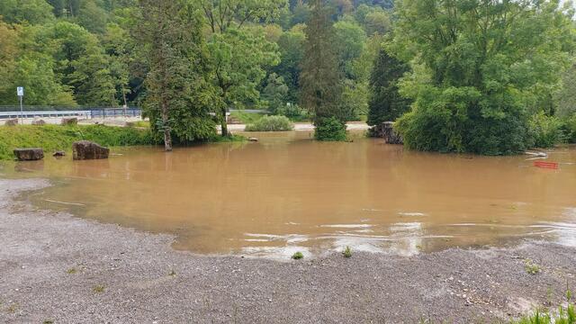 Hochwasser am Kocher in Braunsbach | Foto: Ralf Röser