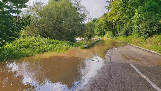 Hochwasser am Kocher in Braunsbach | Foto: Ralf Röser