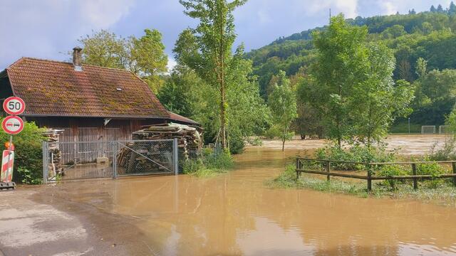Hochwasser am Kocher in Braunsbach | Foto: Ralf Röser