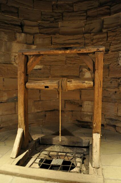 Das Verließ im Bergfried. | Foto: Daniela Somers