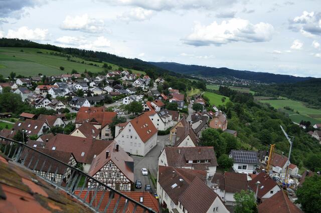 Ausblick von oben auf Oppenweiler. | Foto: Daniela Somers