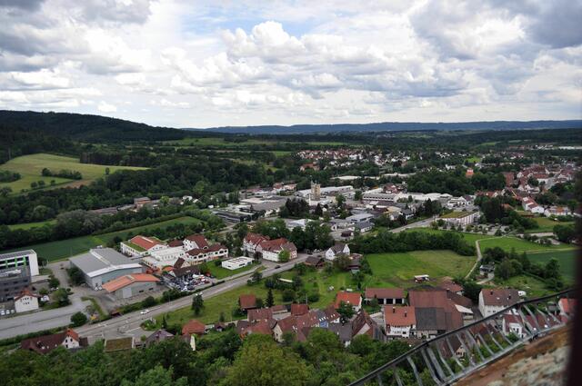 Ausblick von oben auf Oppenweiler. | Foto: Daniela Somers