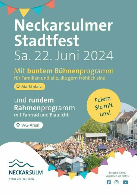 Neckarsulmer Stadtfest: 22.06.2024 | Foto: (C)