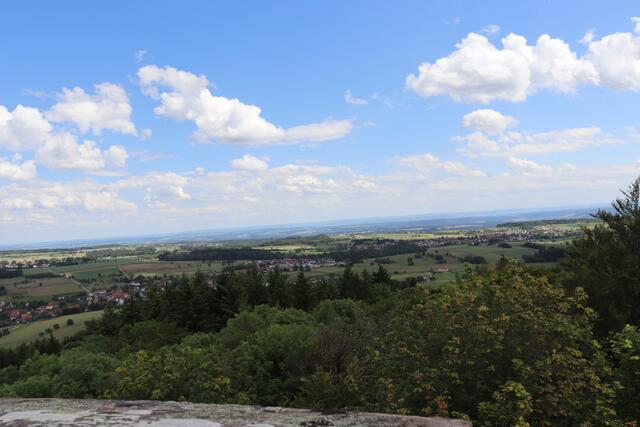 Blick zur Hohenloher Ebene | Foto: Marga Specht