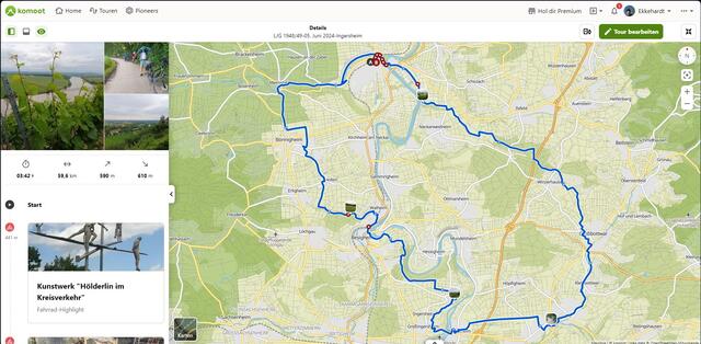 Unsere Tour in der Übersicht | Foto: E. Rosendorf