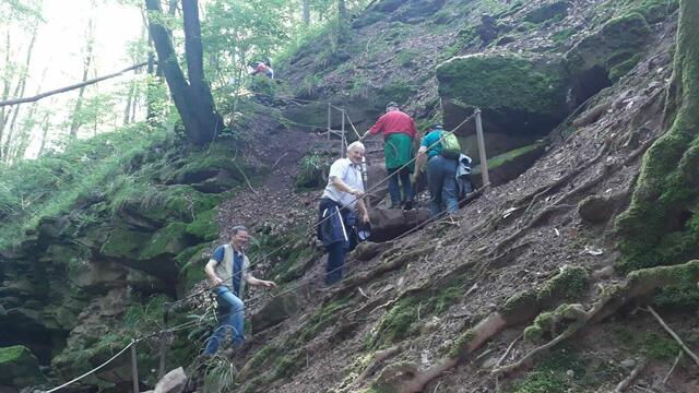 Aufstieg Margarethenschlucht | Foto: Gerhard Wolf