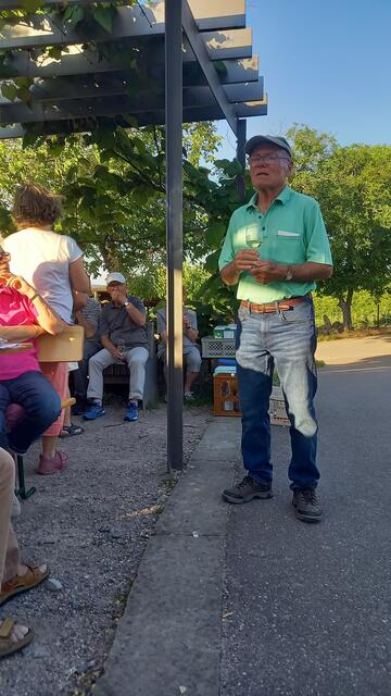 Abschluß am Rastplatz | Foto: Ursula Hamann