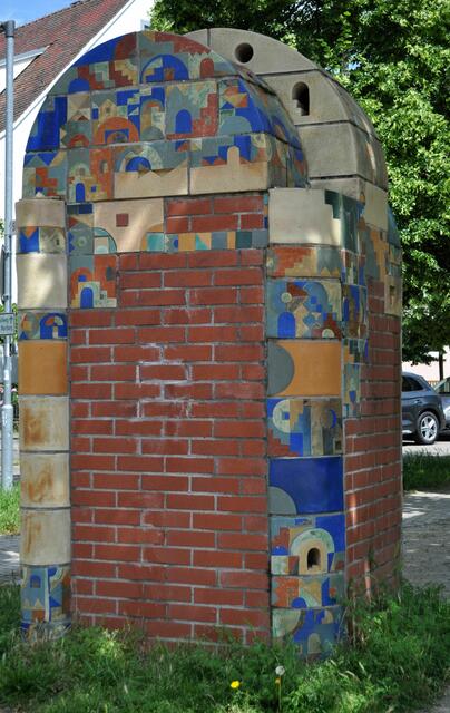 Die Großskulptur an der Wartbergstrasse. | Foto: Daniela Somers