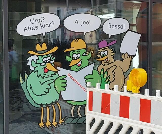 Pfälzer Dialekt- durchaus verständlich und Kennzeichen eines freundlichen Völkchens | Foto: Foto privat