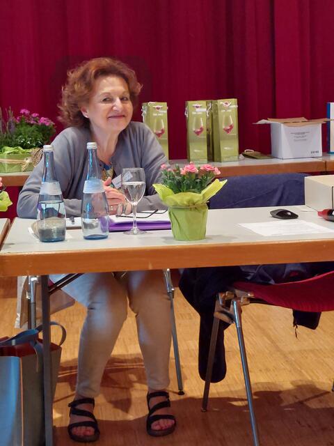 Gabriele Naumer (im Bild) wurde zur Kassenprüferin gewählt und Kerstin Saal (verhindert) zur neuen Beirätin . | Foto: Foto privat
