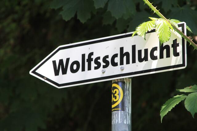 Eingang zur Wolfsschlucht | Foto: Ralf Röser