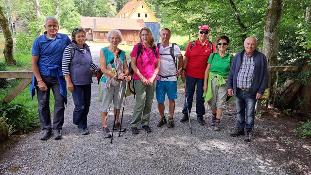 Vor der Brandhofer Oel- und Sägemühle | Foto: Manfred Schaaf