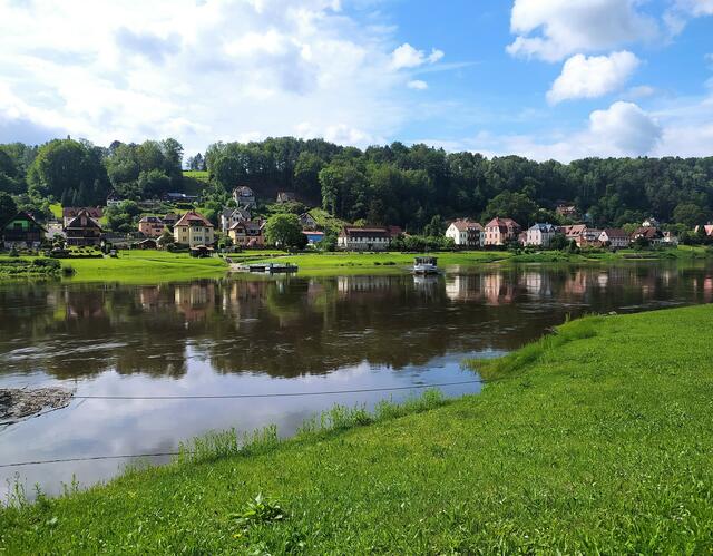 ..... und nochmal die Elbe hier unten im Blick | Foto: sigischlottke