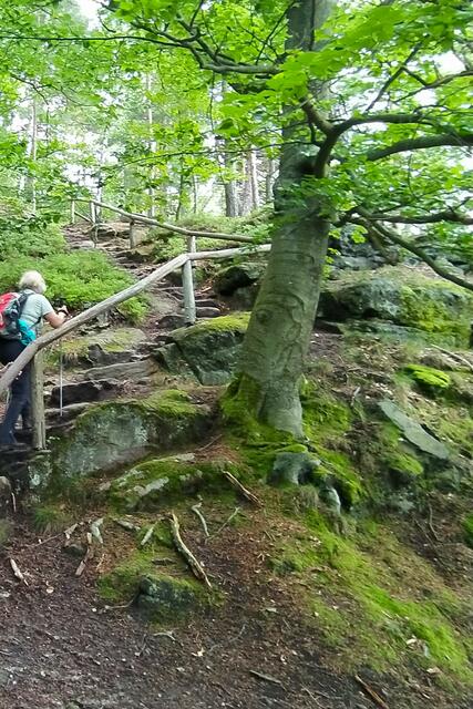 Ganz viele Treppen geht's hier hinauf | Foto: sigischlottke