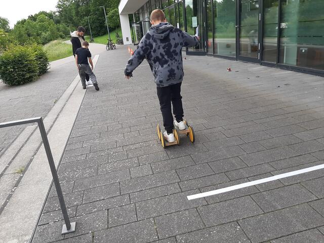 mit dem Pedalo fahren | Foto: Jugendpavillon Öhringen