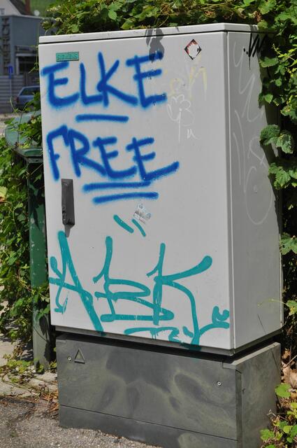 Das wäre eine Fläche für einen echten Künstler.  | Foto: Daniela Somers