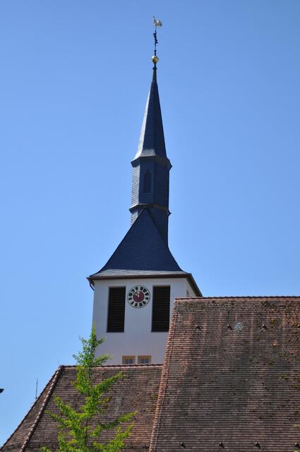 Die Jakobuskirche. Leider fast komplett eingerüstet und auch geschlossen. | Foto: Daniela Somers