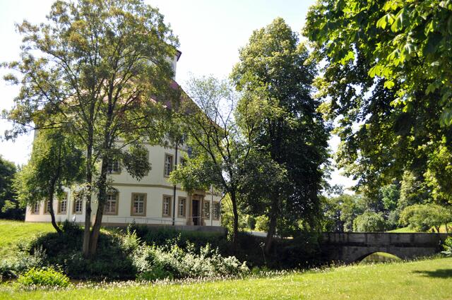 Noch immer ein Wasserschloss. | Foto: Daniela Somers