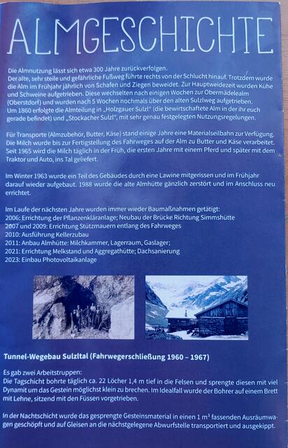 Interessant wie die Tunnel entstanden sind | Foto: WandernGabyErich