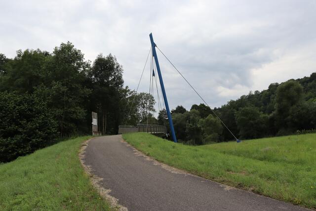 Radbrücke über die Jagst | Foto: Marga Specht